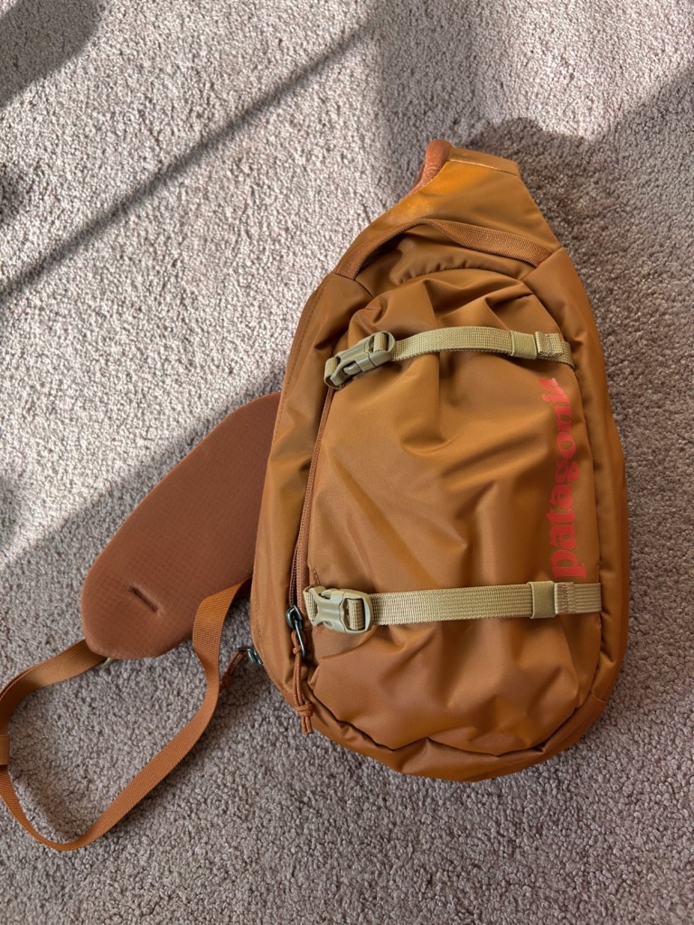 Patagonia Rust Orange Sling Chest Bag